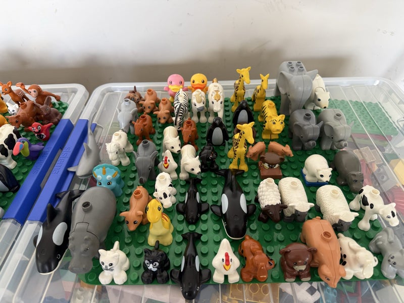 Massive 300L DUPLO Lot – Includes Vintage & Rare Pieces64238746669441113