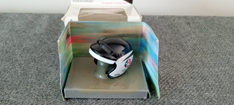 Tony Longhurst SBR/Caltex 1/6th Scale Mini Drivers helmet **Last Relist** Carousel 1