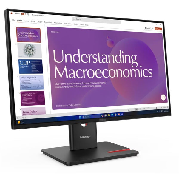 Lenovo ThinkVision T24D-40 24" FHD 120Hz USB-C Docking Monitor 1920x1080 - HDMI Carousel 2