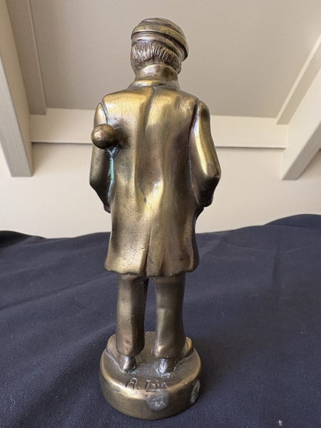 Bronze hood ornament “Le Chauffeur” by French sculptor A. Loir circa 1900–192064404826202114111