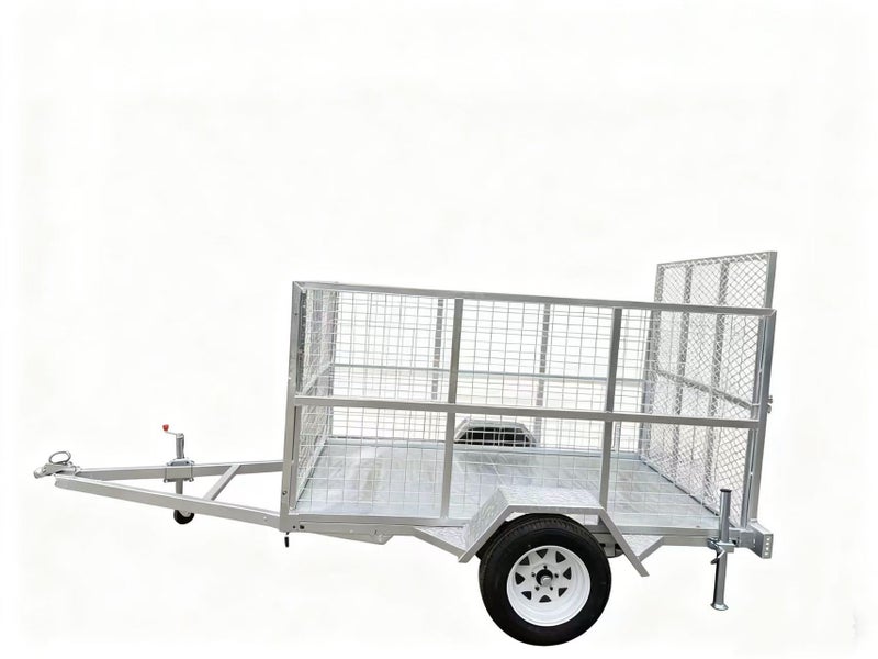 2025 X-TRAILERS 8 x 5 Ride-on trailer with cage...64239265948291110