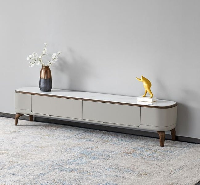 Santantara TV Stand,Entertainment Unit Carousel 1