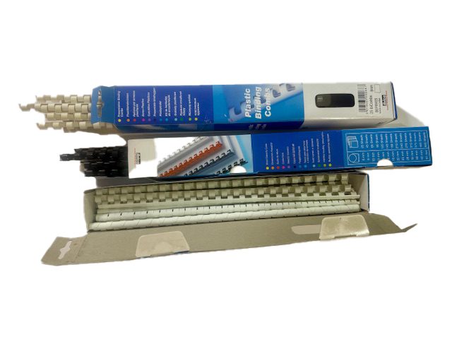 Binding system and spare binding combs Carousel 2
