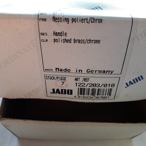 New. One Stainless Steel & Brass Cabinet Handle. Cupboard Handle. Handles. Carousel 4