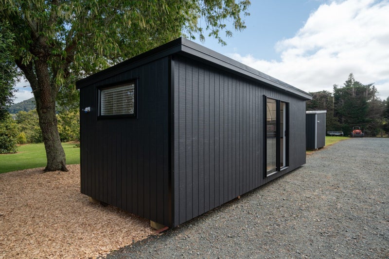 7.2m self contained Portable cabin built to code by an LBP comes with plans Carousel 2