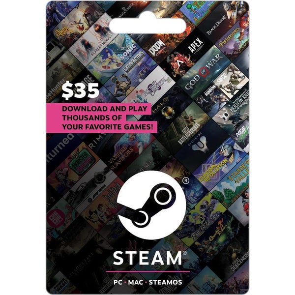 STEAM Gift Card - $35 NZD (NZ Dollars) - Digital Delivery Carousel 1