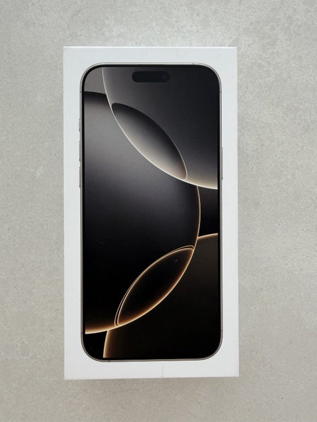 iPhone 16 Pro Max – 256GB Titanium | Boxed + Receipt + 4 Genuine Apple Cases64240272857858111