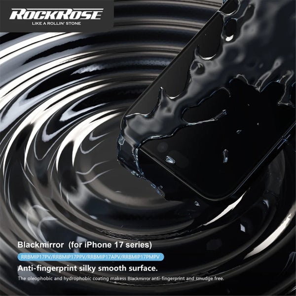 RockRose iPhone 17 Pro Max ( 6.9" ) Premium Privacy Tempered Glass Screen Carousel 5