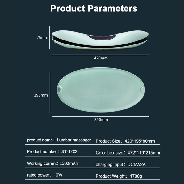 Lower Back Lumbar Support & Massager: Natural Back Pain Relief + Free Shipping64476955261699114