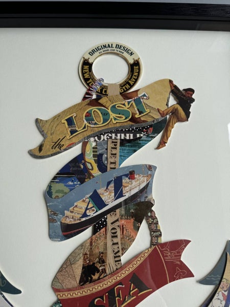 3D Anchor Collage Art Decor with Frame Carousel 2