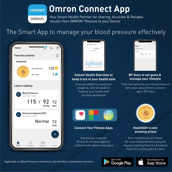 Omron Blood Pressure Monitor Carousel 5