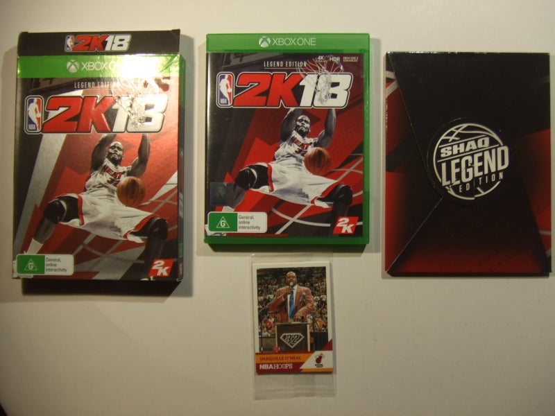 NBA 2K18 Legend Edition - Collectors Pack - XBOX ONE game - NEW Carousel 2