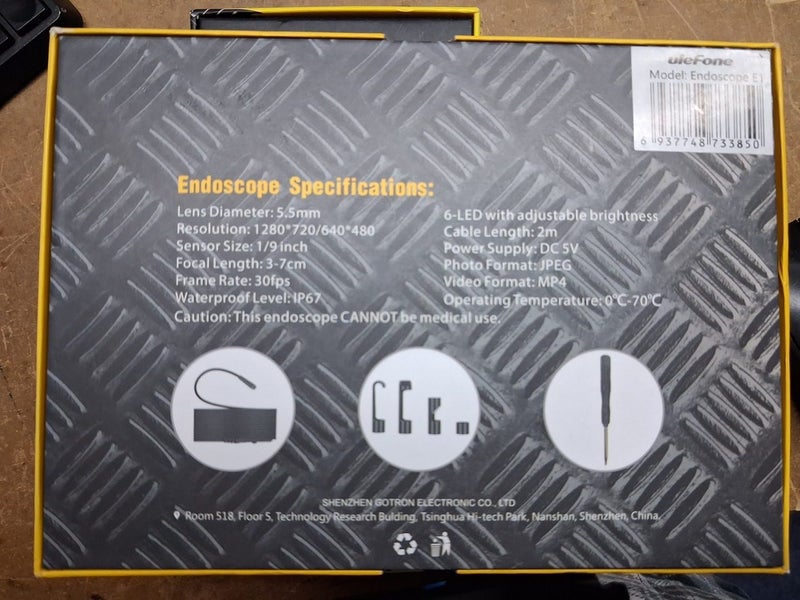 Armor 9 FLIR + Endoscope E164428663017858113