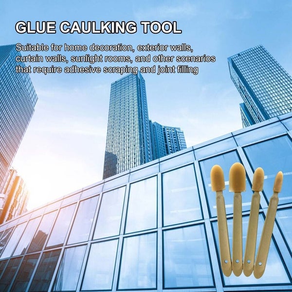 4pcs Grout Caulk Finishing Tool Assorted 4 PCS/SET Silicone Caulking Finisher... Carousel 13