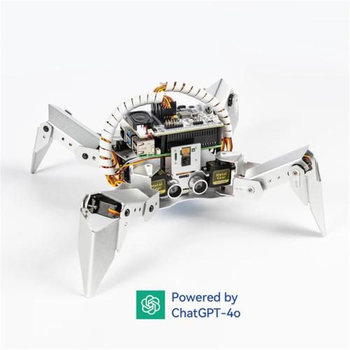 Raspberry Pi SunFounder PiCrawler AI Robot Kit for Raspberry Pi 5/4/3B+/3B/Zero Carousel 1