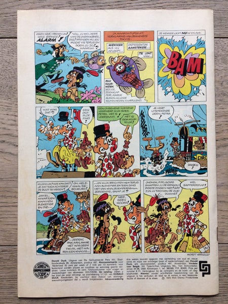 Walt Disney's Donald Duck Comics - Rare Dutch Printings from 1970 x 10 Carousel 2