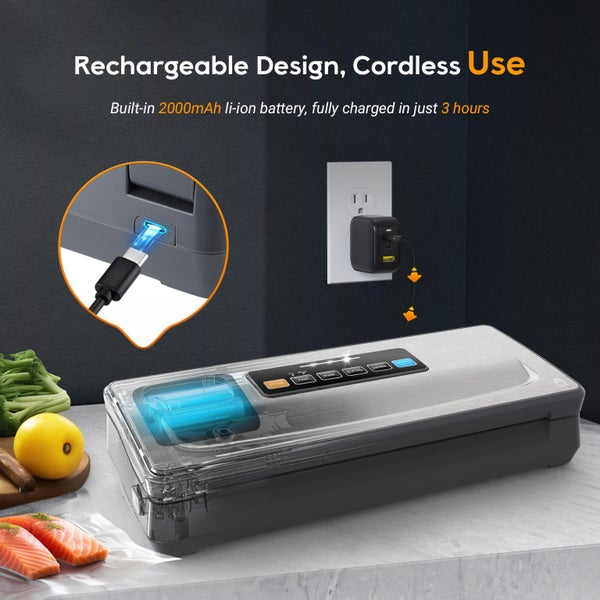 Wirefree Vacuum Sealer Foold Sealing Machine INKBIRD INK-VS06 Carousel 2
