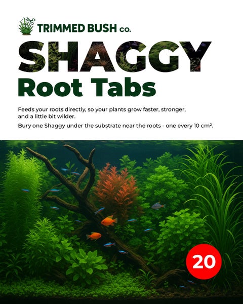 Root Tabs x 20 - Shaggy by Trimmed Bush Co.64242693608833110