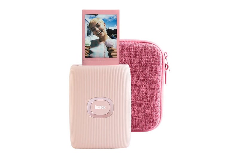 Fujifilm Instax Mini Link 2 Smartphone Printer Bundle (Soft Pink) Carousel 2