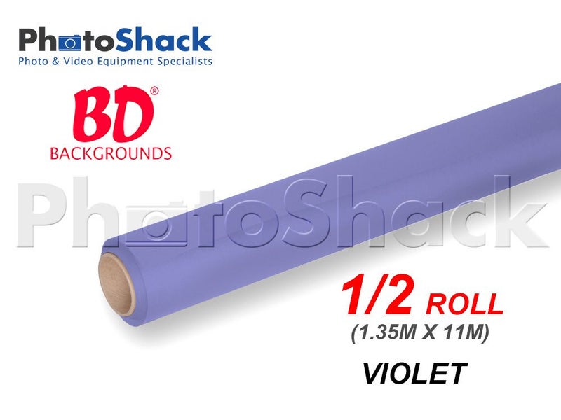 Seamless Photo Background Paper 1.35m x 11m (Half) - Violet (133) Carousel 1