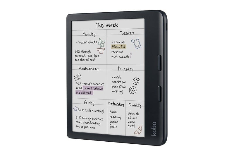 Kobo Libra Colour eReader, KOBLIBR2024BLK Carousel 2
