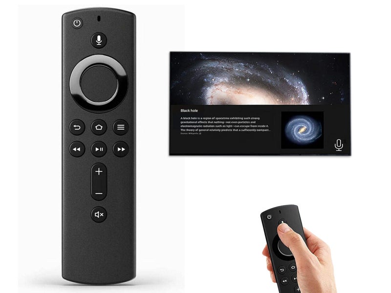 Amazon Voice Remote Control for Fire TV Stick and Cube 3rd Gen Carousel 1