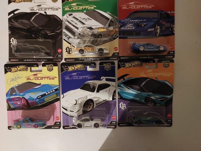HOT WHEELS PREMIUM CAR CULTURE SILHOUETTES (FULL SET) AfterPay Available Carousel 1