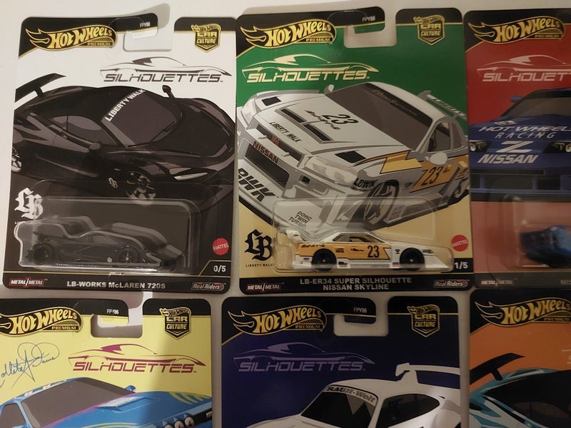 HOT WHEELS PREMIUM CAR CULTURE SILHOUETTES (FULL SET) AfterPay Available Carousel 2