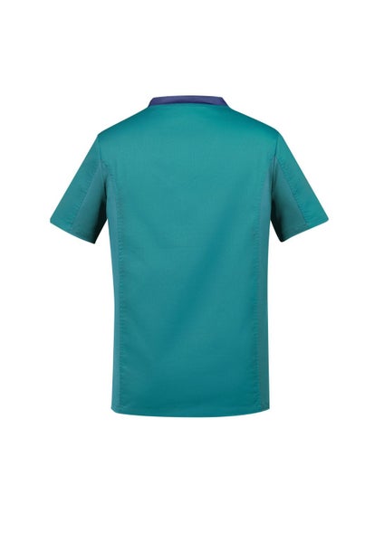 CST043MS BizCollection Mens Riley V-Neck Scrub Top Carousel 2