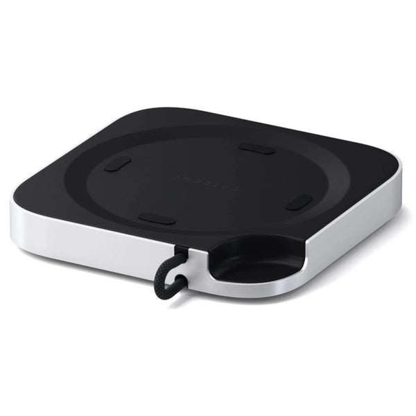 SATECHI Mac Mini M4 Stand & Hub with SSD Enclosure - Silver [ST-GNMMES] Carousel 2