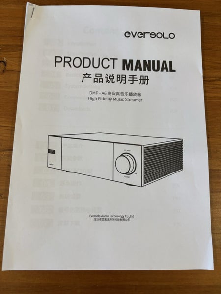 Eversolo DMP-A6 upgraded64249915603075113