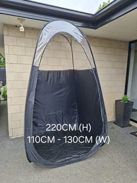 **$1 RESERVE POP UP CAMPING TOILET OR SHELTER OR SUNTANNING TENT** Carousel 1