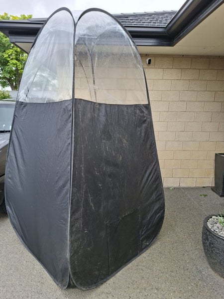 **$1 RESERVE POP UP CAMPING TOILET OR SHELTER OR SUNTANNING TENT** Carousel 7