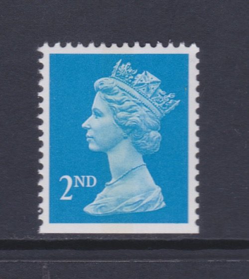 GB - SG1449 - NVI Booklet - 1989/93 Machin - 2nd Blue - Centre Band, P14 - UHM Carousel 1