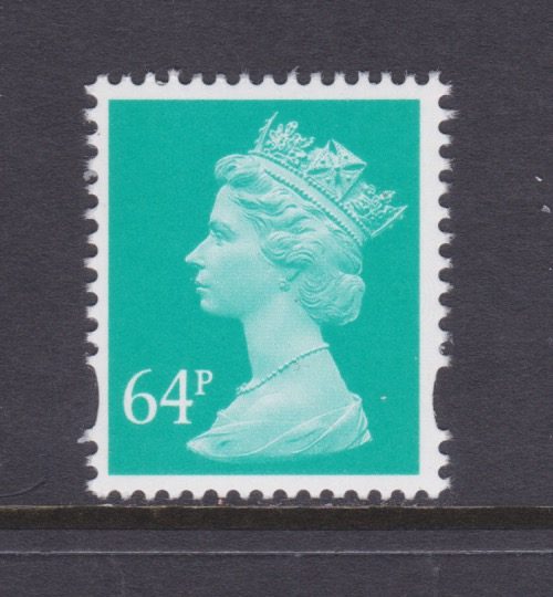 GB - SGY1733 - 1993/2017 Machins - Elliptical Perfs - 64p Turquoise-green - UHM Carousel 1