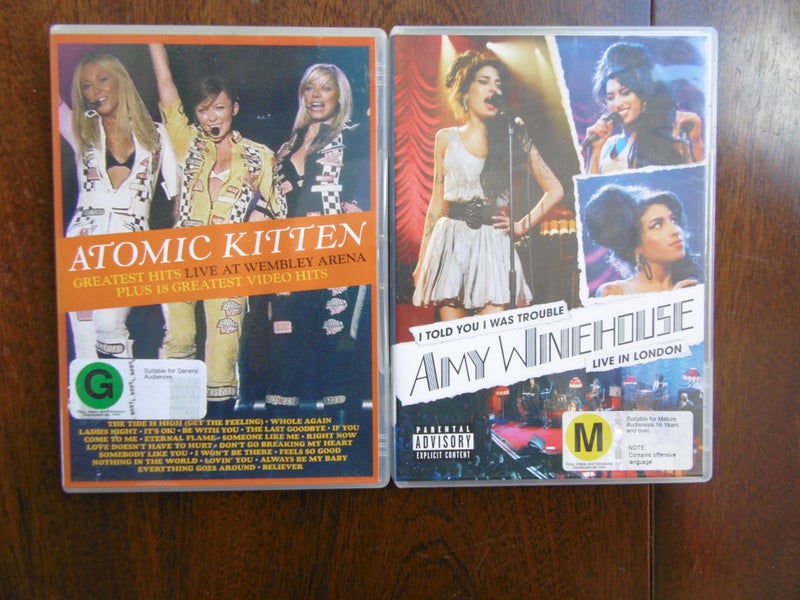 Amy Winehouse & Atomic Kitten Carousel 1