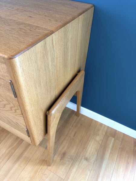 Mid-Century Solid Oak Sideboard — 1210W × 420D × 655H — Very Good Condition64251140548866111