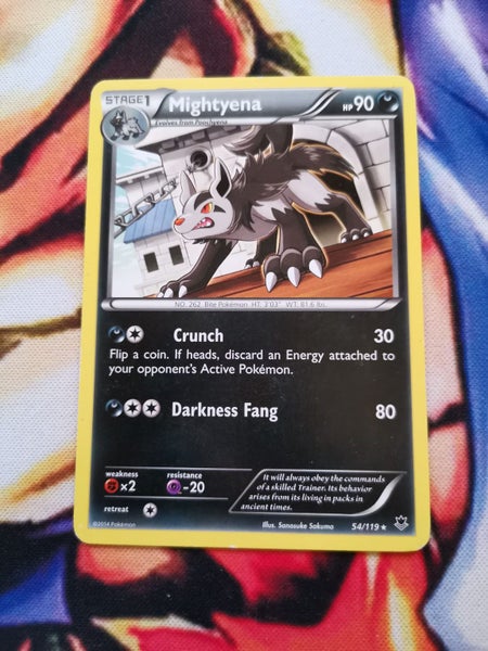 Mightyena - Phantom Forces - 54/119 - LP Carousel 1