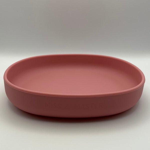 Kids Dinner Plate - Pink Carousel 2