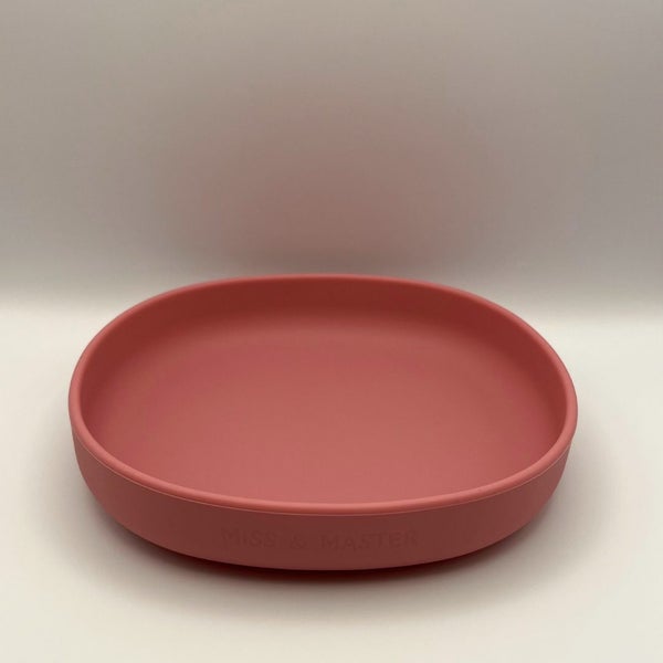 Kids Dinner Plate - Pink Carousel 1