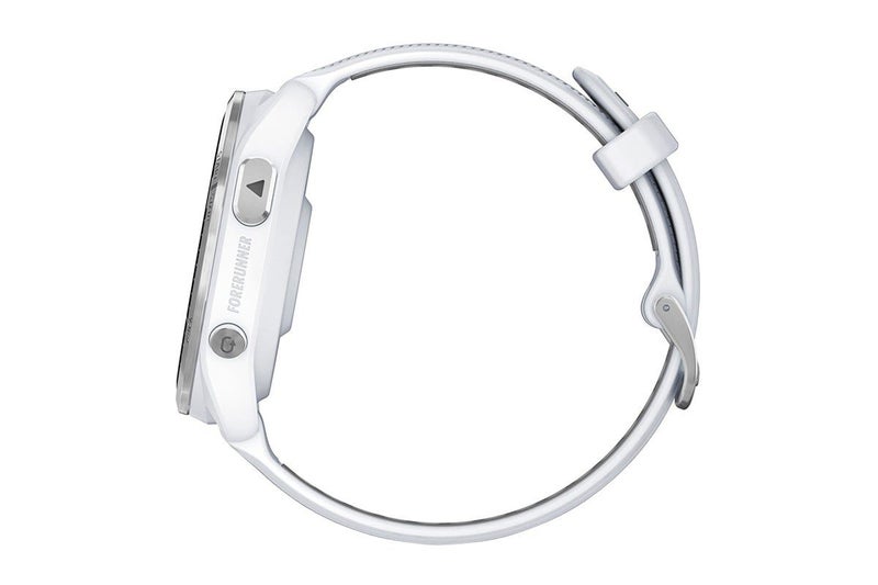 Garmin Forerunner 965 Smart Sports Watch (Titanium with Whitestone/Powder Grey Carousel 8