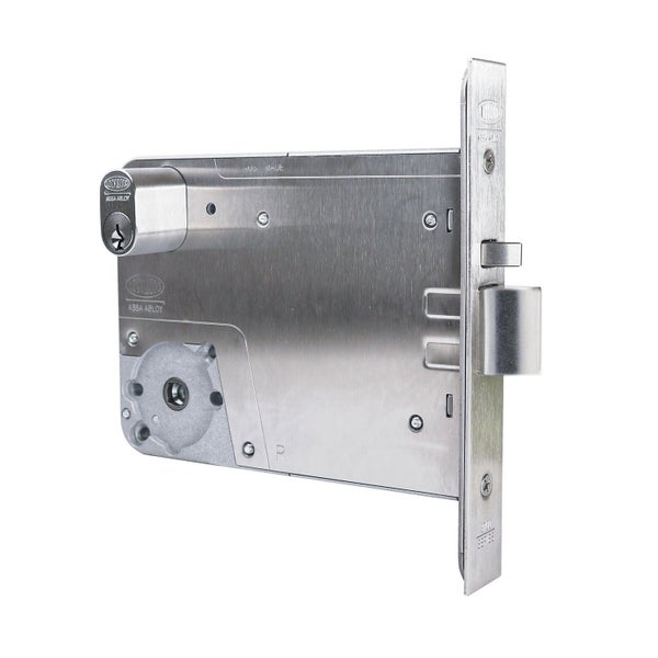 Lockwood Universal Primary Mortice Lock 127mm Backset Stainless Steel 5772SS Carousel 1