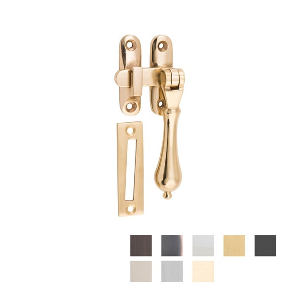 Tradco Long Throw Teardrop Casement Fastener - Available in Various Finishes Carousel 2