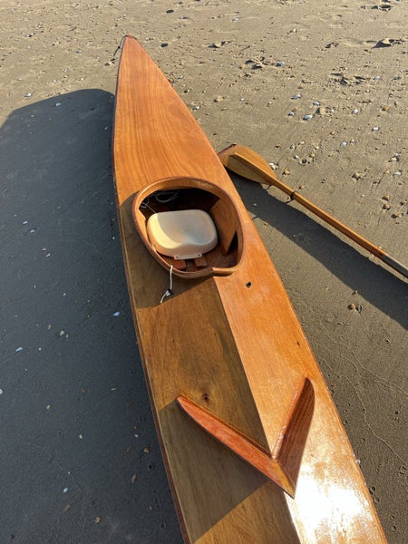 Vintage Hand-Built Wooden Kayak “Sea Otter #2 1994”64254129298051114