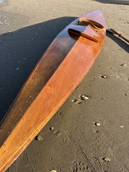 Vintage Hand-Built Wooden Kayak “Sea Otter #2 1994”64254129298051113