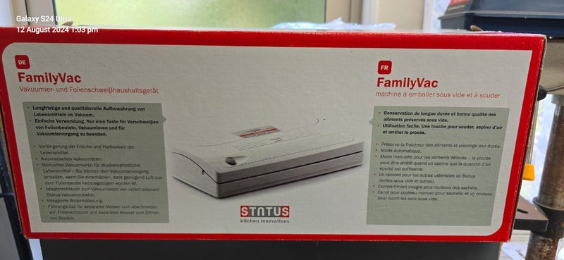 Vacuum packaging machine Carousel 1