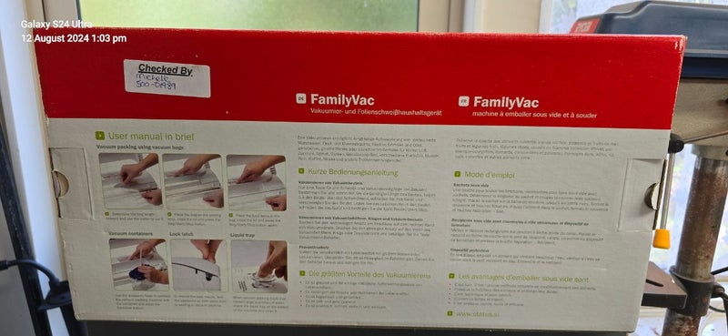 Vacuum packaging machine Carousel 3