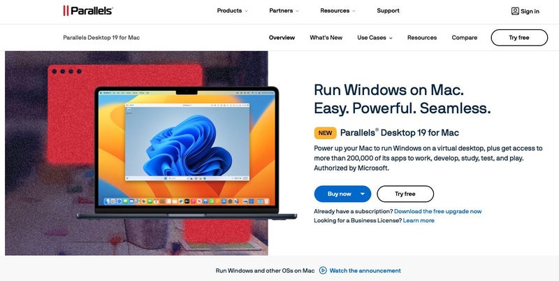 Parallels Desktop 19 for mac For Home & Student Use forever license ( Genuine ) Carousel 1