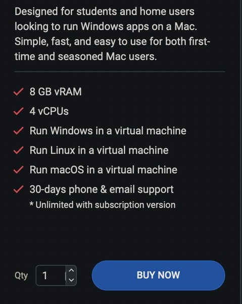 Parallels Desktop 19 for mac For Home & Student Use forever license ( Genuine ) Carousel 4