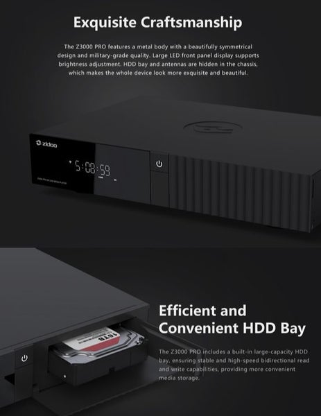 Zidoo Z3000Pro / Z3000 Pro 8K UHD Media Player Brand New Carousel 2